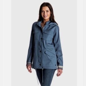 Roxy Women's Jacket Blue Size Small